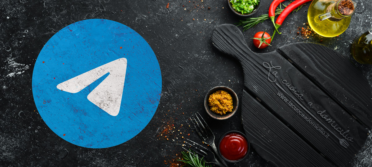 La cuoca a domicilio è su Telegram!