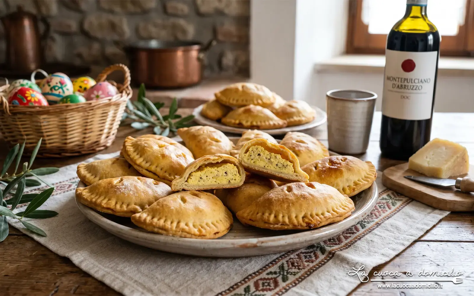 I Fiadoni Abruzzesi: il Lievitato Rustico che Profuma di Tradizione