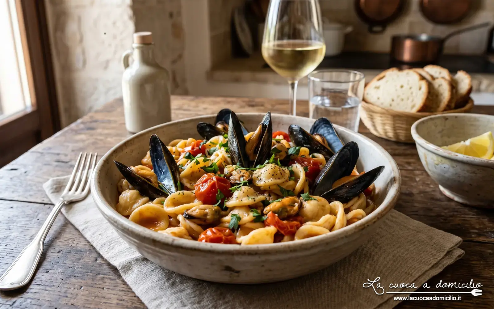 Orecchiette con le Cozze: L'Estate Pugliese in un Piatto di Mare