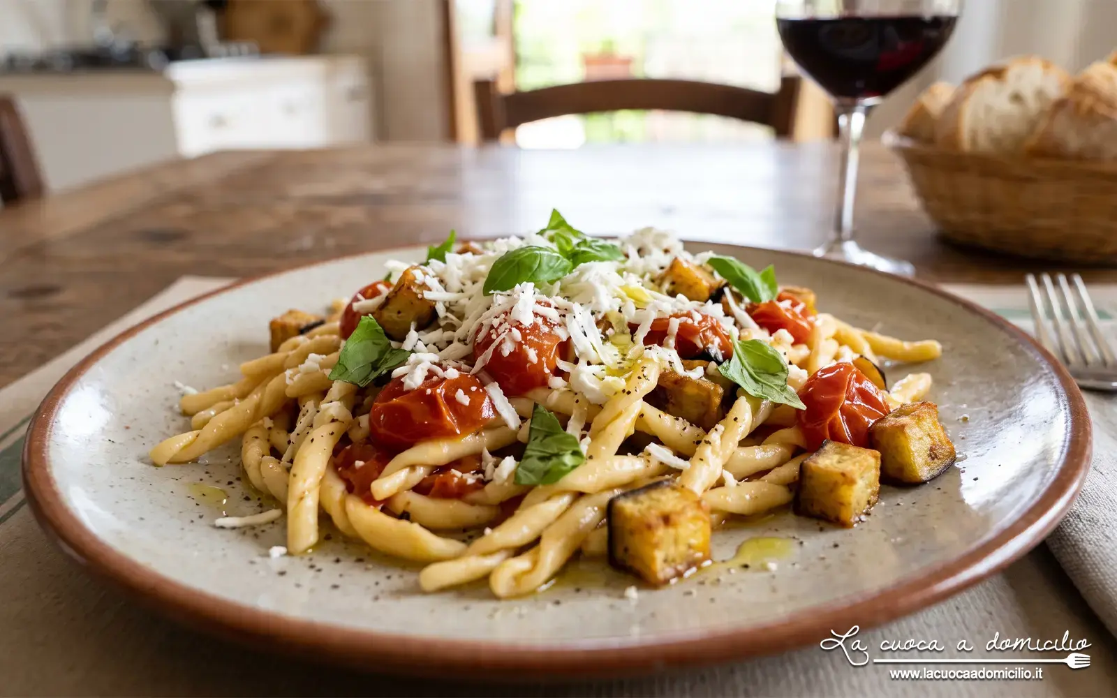 Il Sapore dell'Estate Calabrese: Fileja con Melanzane e Ricotta Salata