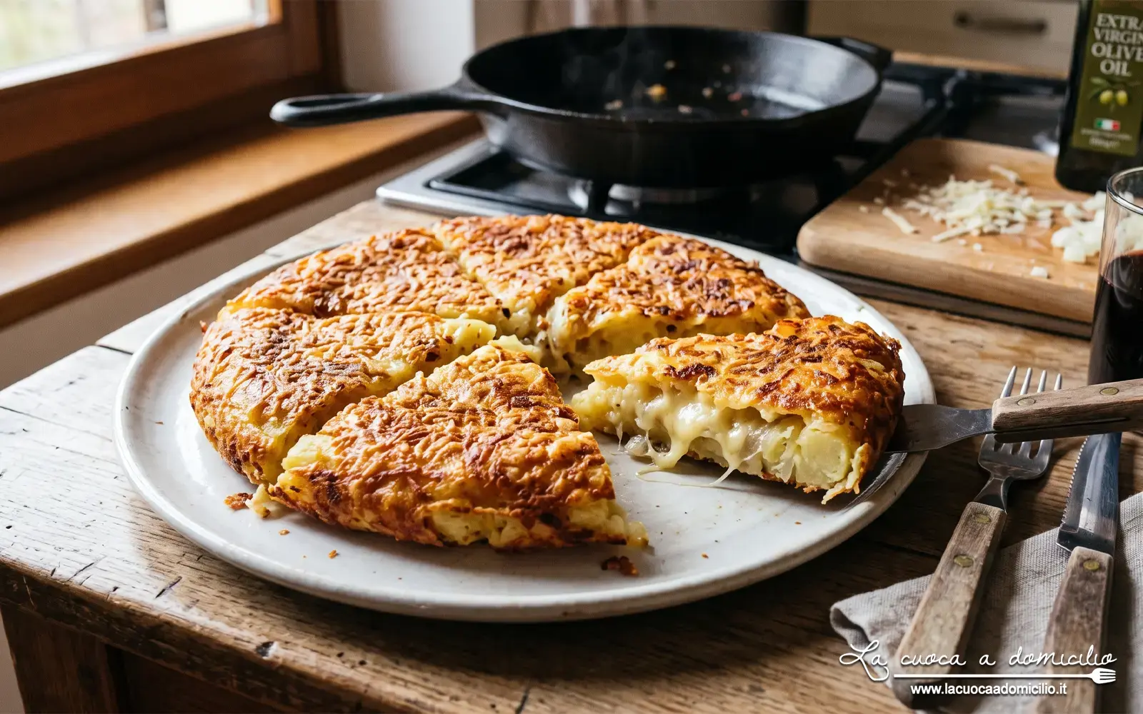 Frico con Patate: Il Cuore Gustoso del Friuli, Perfetto per un Piatto Unico Saporito anche a Luglio!