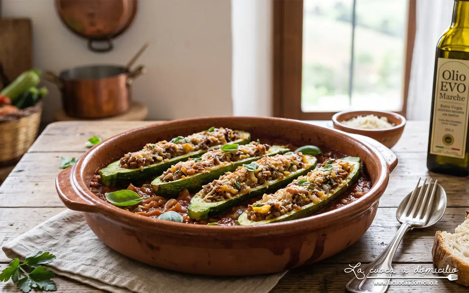 Un Boccone di Tradizione: Le Zucchine Ripiene Marchigiane per Aprire il Pasto di Settembre