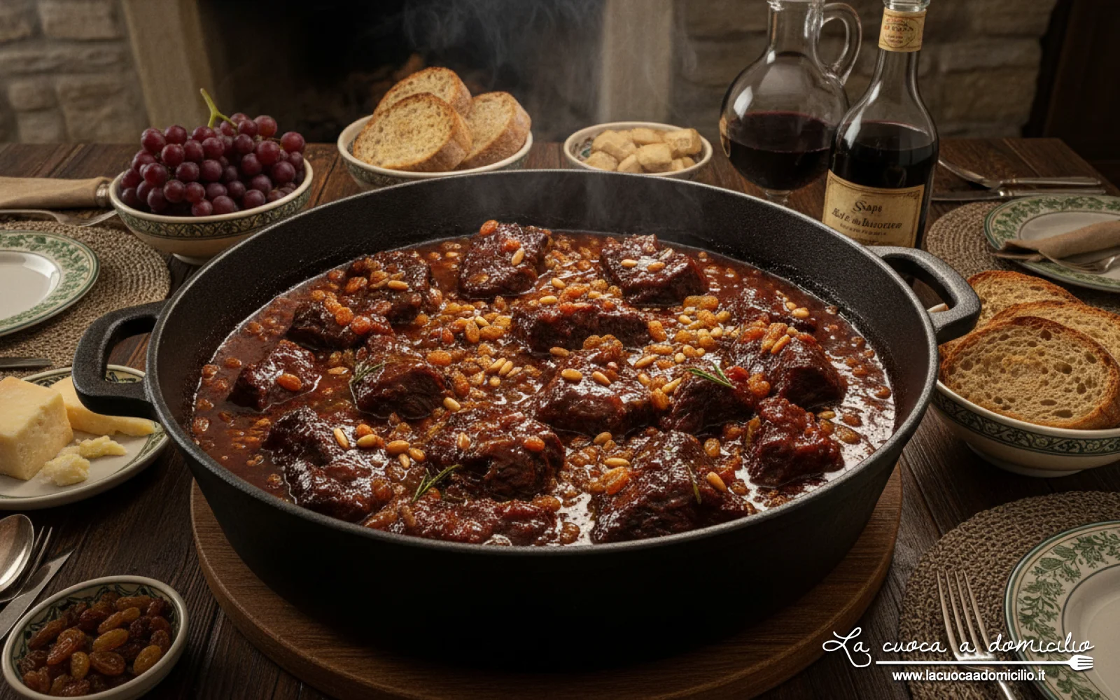 Cinghiale alla sapa del Montefeltro: l'antico secondo rurale dell'Appennino marchigiano