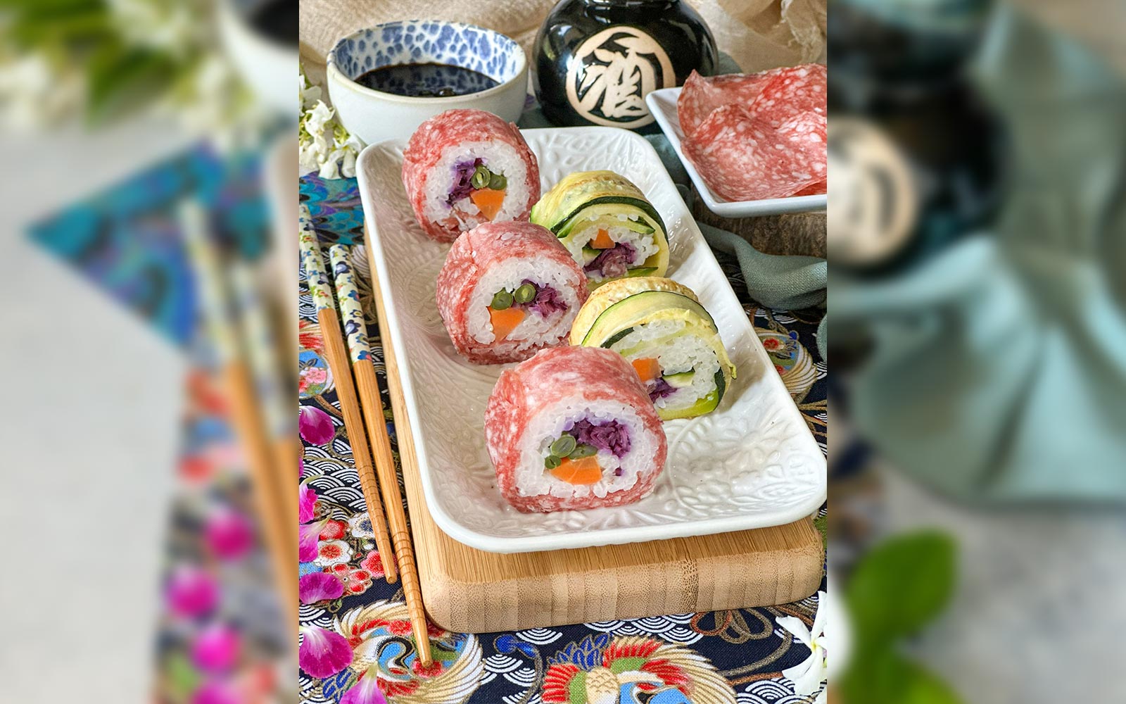 Futomaki con l’Originale Salame di Milano